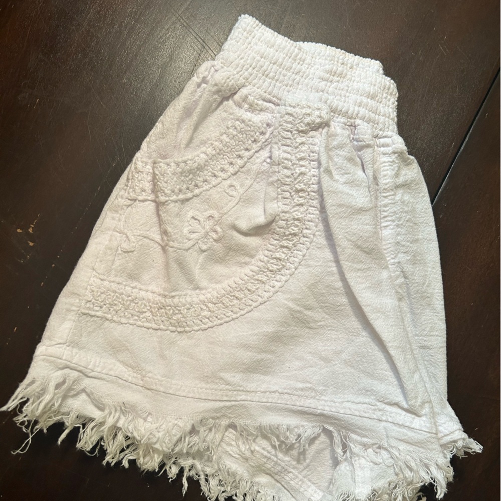 Cotton Natural Shorts